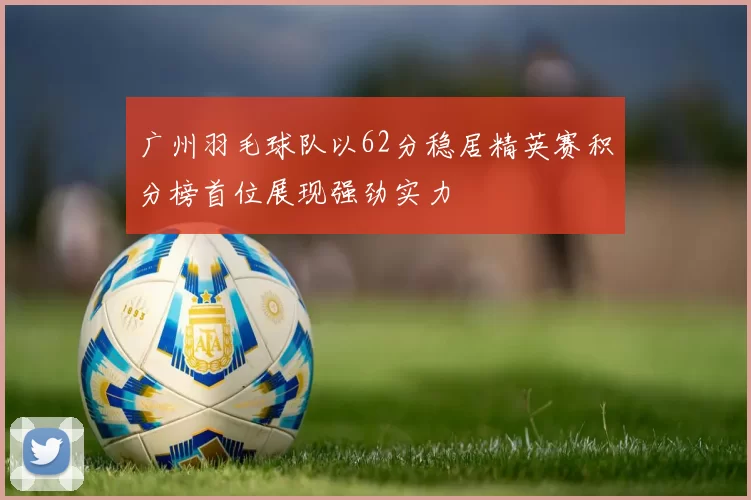 广州羽毛球队以62分稳居精英赛积分榜首位展现强劲实力